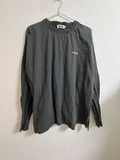 FILA グレー 長袖Tシャツ