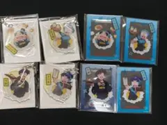 忍たま乱太郎　タワレコカフェ　アクリルカード　アクリルキーホルダー　土井　他