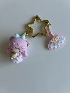 リトルツインスターズ キキララ 50thアニバーサリー　キーホルダー