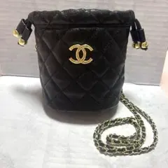 ノベルティ♡ミニショルダーバック　レザー　ブラック