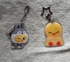 SKZoo アクリル製キャラクターキーホルダー2個セット