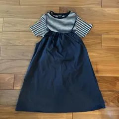 UNITED ARROWS キッズ Tシャツ & スカート セット 黒のサムネイル