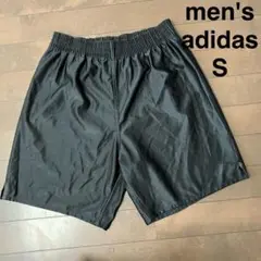 メンズ　短パン　ショートパンツ　黒　アディダス　スポーツ　S