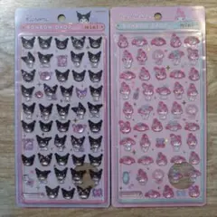 正規品　ボンボンドロップシール　サンリオmini　クロミ　マイメロ　2点セット