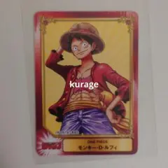 ONE PIECE ルフィ SCFカード アニメイトジャンプフェア ワンピース