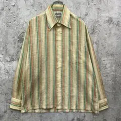 マ*オ様 Kentfield　70s　トップス　長袖　長袖シャツ　古着　イエロー