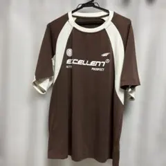 茶色 ゲームTシャツ 半袖 L