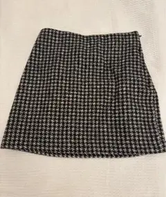 H&M 千鳥柄タイトスカート 34 秋 冬