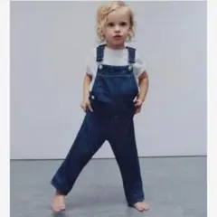 zarababy デニム オーバーオール