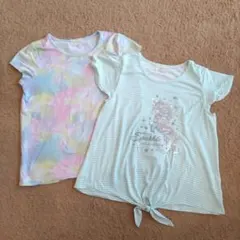 ユニコーン　マルチカラー　Tシャツ2枚セット