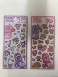 サンリオ正規品　シール　平成ハッピーフォン