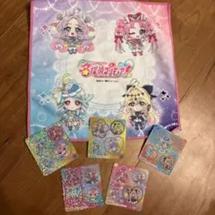 名探偵プリキュア ミニタオル　シールセット　丸美屋　アルカナ　アンサーのサムネイル