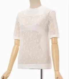 Mame Kurogouchi Knitted Crew Neck Topのサムネイル