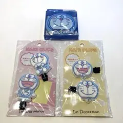 ドラえもんの前髪クリップ、ミラー＆コーム3点セット