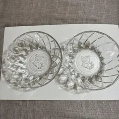 最終値下げ⭐︎ミスドリラックマ　ガラスボウル　2個セット