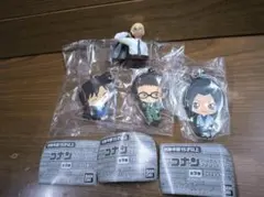 名探偵コナン カプセルラバーマスコット2025 3種+チョコエッグ 降谷零