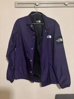 the north face coach jacket パープル