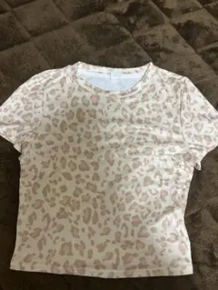 レオパード柄 半袖Tシャツ 14Y