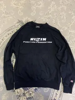 RIZIN×しまむら トレーナー スウェット ブラック Lサイズ