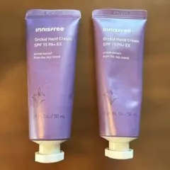 innisfreeイニスフリーオーキッドハンドクリーム2本50ml SPF15のサムネイル