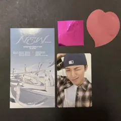 seventeen fc更新　トレカ　ミンギュ　ピクチャーチケット　落下物