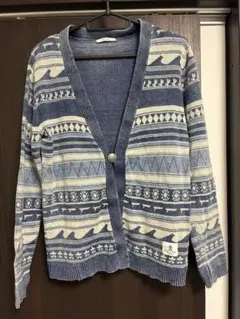 BAYFLOW SURF & NORF 波模様カーディガン