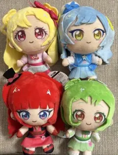 アイプリ　ぬいぐるみ いのり　あおい ぐみ　ナナ　４点セット