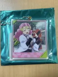 鬼滅の刃　ダイニング　新店舗記念　スライドアクリルキーホルダー　甘露寺蜜璃