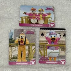 ディズニー パルパルーザ　ミニーのファンダーランド コレクションカード 3枚