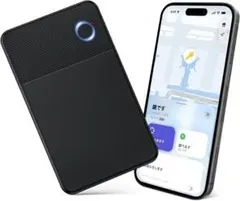 エアタグ airtag 紛失防止タグ カード型 超薄型 防水 高齢者 迷子