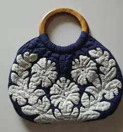 ハワイアンキルトのハンドバッグ