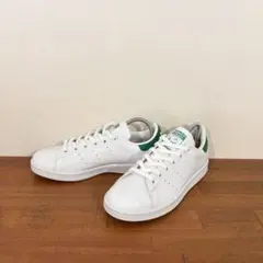 極美品　アディダス　スタンスミス　23.0センチ　ホワイト×グリーン