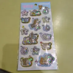 リラックマ キラッとぷくぷくエアーシール