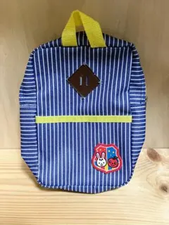 【キッズ・入園入学】シューズバッグ 上履き入れ（ボーダー柄）のサムネイル