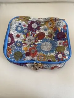 花柄ポーチ 多色 布製