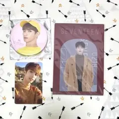 SEVENTEEN DK ドギョム 缶バッジ トレカ ポストカード