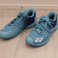 YONEX バドミントンシューズ ライトブルー 22.5