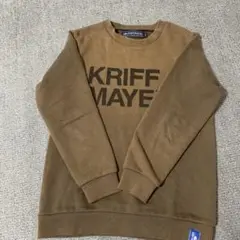 KRIFF MAYER ブラウン トレーナー 140サイズ