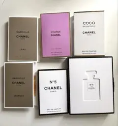 シャネル　香水サンプル6つセット
