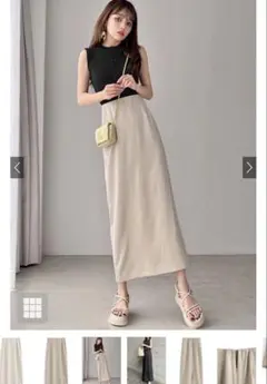 新品タグつき！バックスリットタイトスカート【gm725】