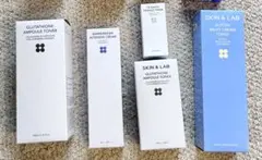 SKIN&LAB スキンケア 5点セット グルタチオントナー 美容液 まとめ売り
