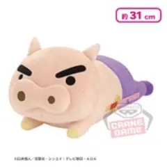 クレヨンしんちゃん ねそべりポーズぬいぐるみ〜シロとぶりぶりざえもん〜