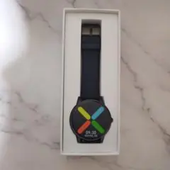 YAMAY 丸型ディスプレイ スマートウォッチ 本体 男性用 プレゼントにも