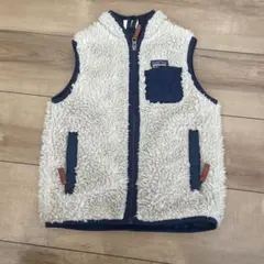 patagonia フリースベスト 5Tサイズ