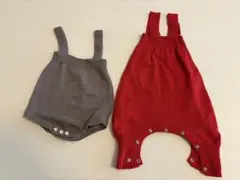 ロンパース2枚セット