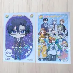 カラフルピーチ　もふ　シール　ステッカー　２枚セット　匿名発送