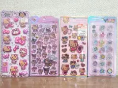 正規品　サンリオ 日焼けキティ 4シートセット