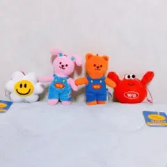 Wiggle Wiggle マスコット　全4種コンプセット