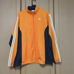 adidas ClimaLite ジャージ オレンジ/黒