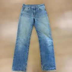 Levi's 502XX 赤耳 ストレート デニムパンツ ライトブルー W30